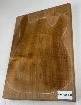 Body Sycamore / Europ. Maple, Caramel, 1-pc., Unique Piece #002